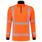 Tricorp Safety RWS Revisible Sweaters 303701 RWS rits unisex HiVis fluo oranje(fluororange)