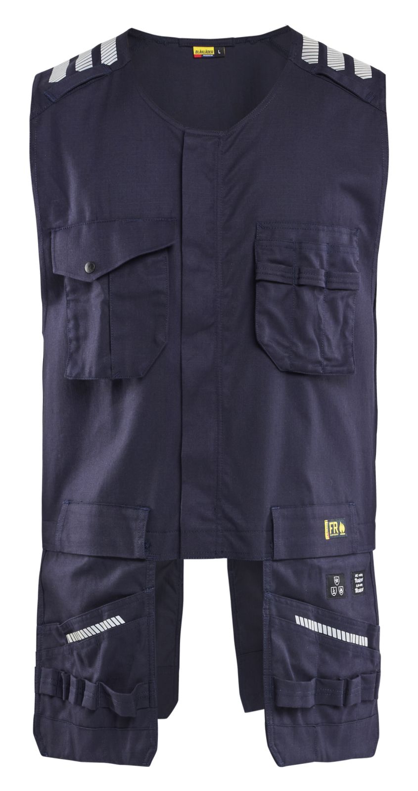 Blaklader Vlamvertragend Multinorm Werkvest 30391512 Inherent waterafstotend marineblauw(8900)