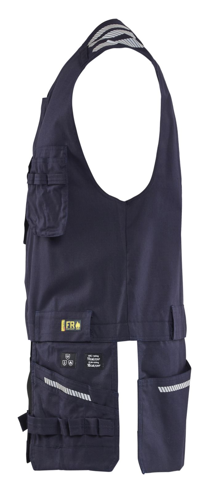 Blaklader Vlamvertragend Multinorm Werkvest 30391512 Inherent waterafstotend marineblauw(8900)