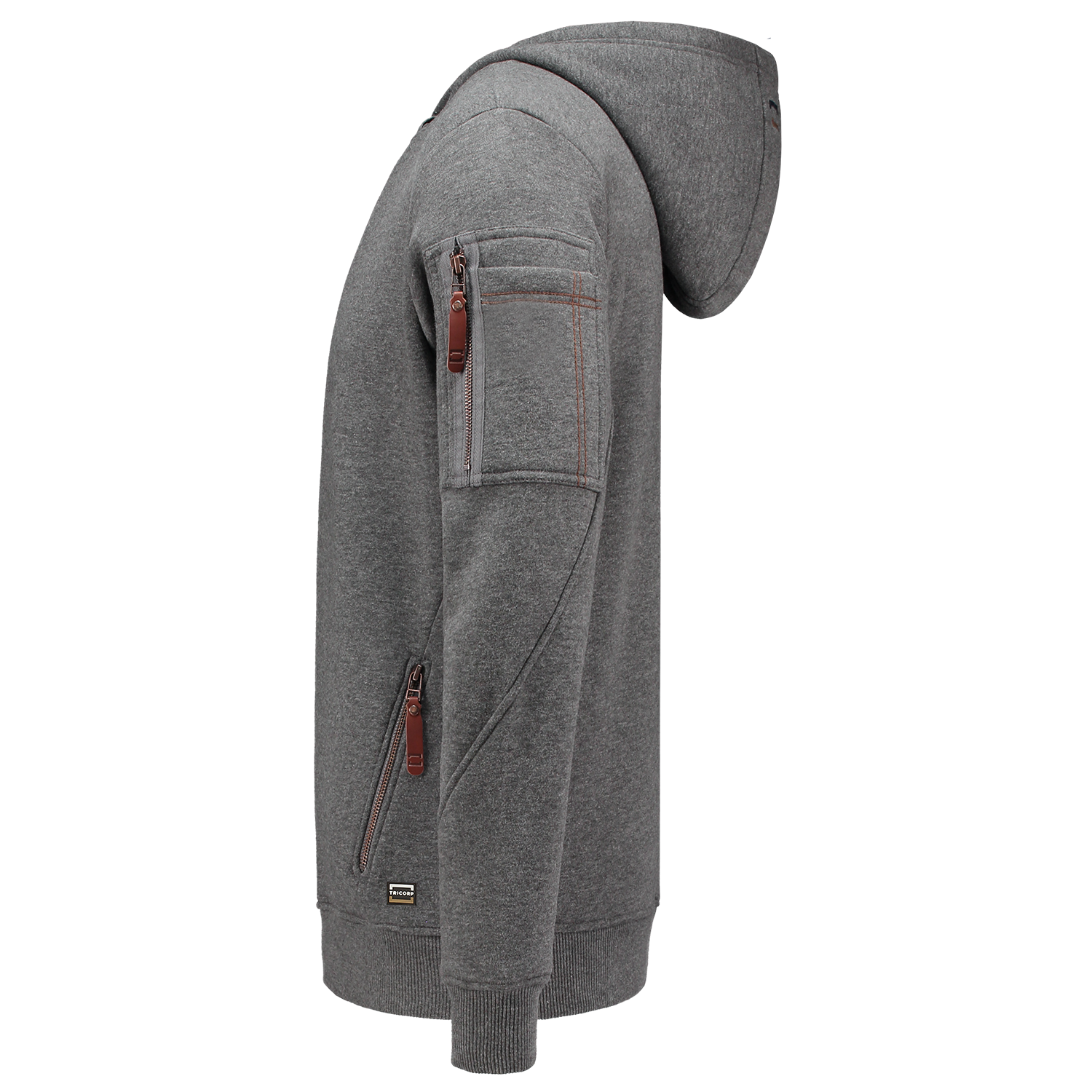 Tricorp Premium Premium Hoodies 304001 steengrijs melange(stonegreymel)