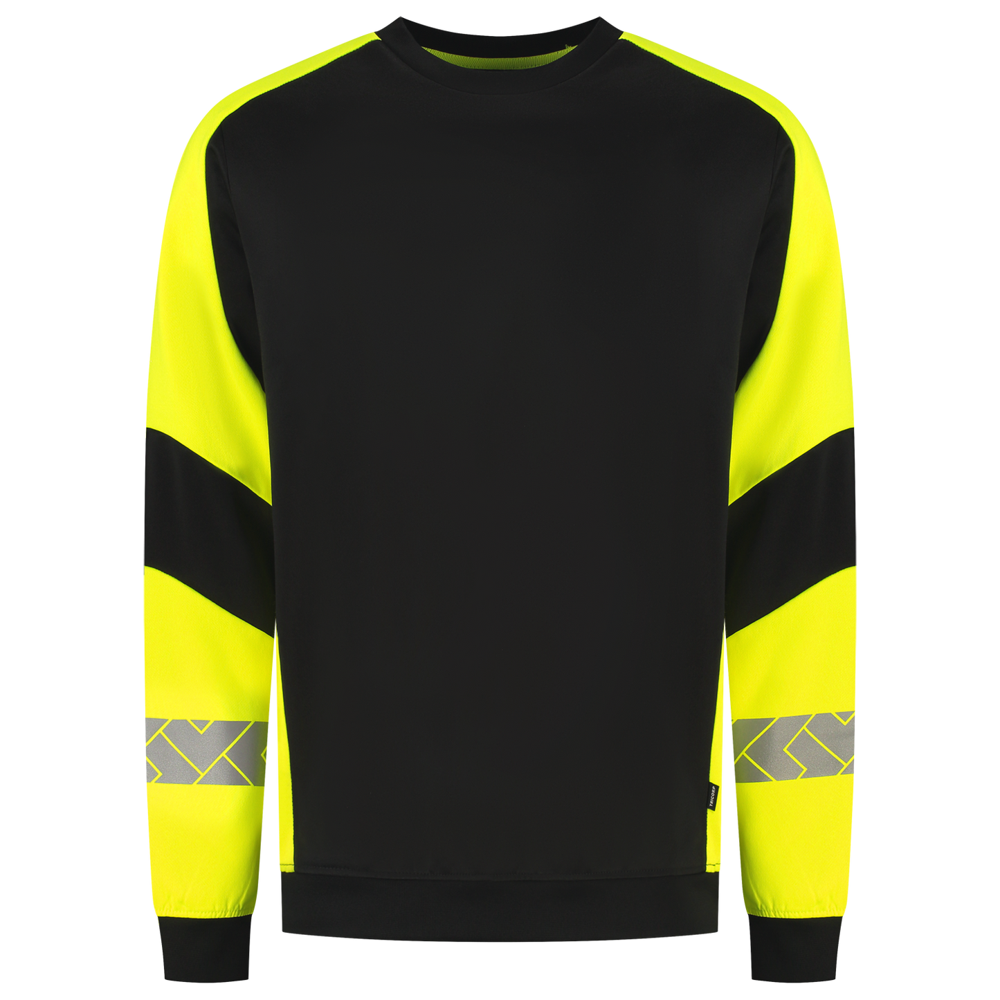 Tricorp Workwear Reflective Redefined Sweaters 306101 HiVis zwart-fluo geel(blackfluoryellow)