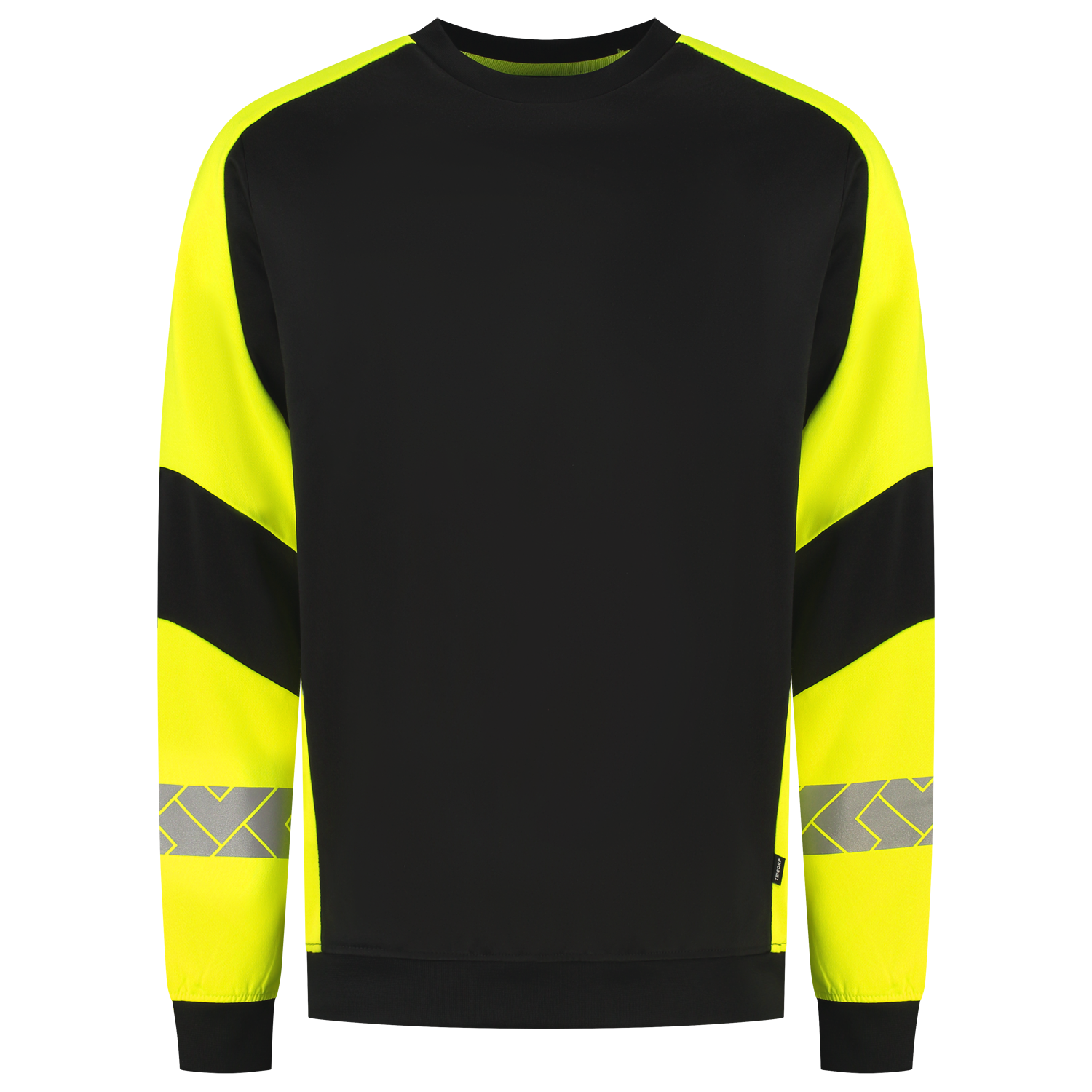 Tricorp Workwear Reflective Redefined Sweaters 306101 HiVis zwart-fluo geel(blackfluoryellow)