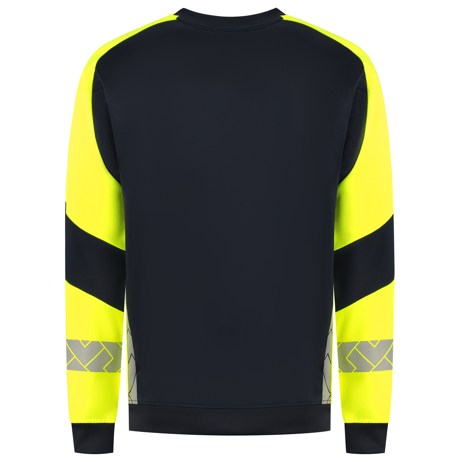 Tricorp Workwear Reflective Redefined Sweaters 306101 HiVis inktblauw-fluo geel(inkfluoryellow)