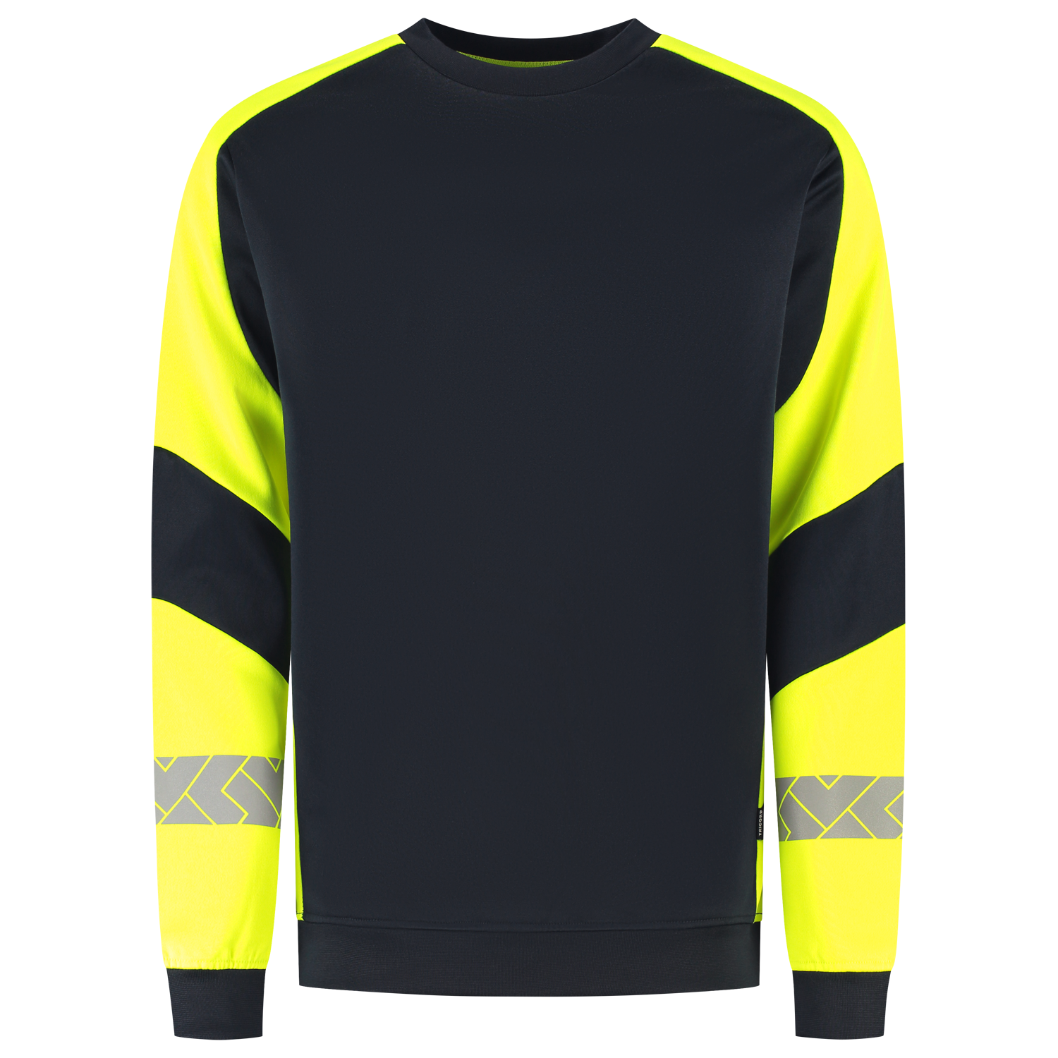 Tricorp Workwear Reflective Redefined Sweaters 306101 HiVis inktblauw-fluo geel(inkfluoryellow)