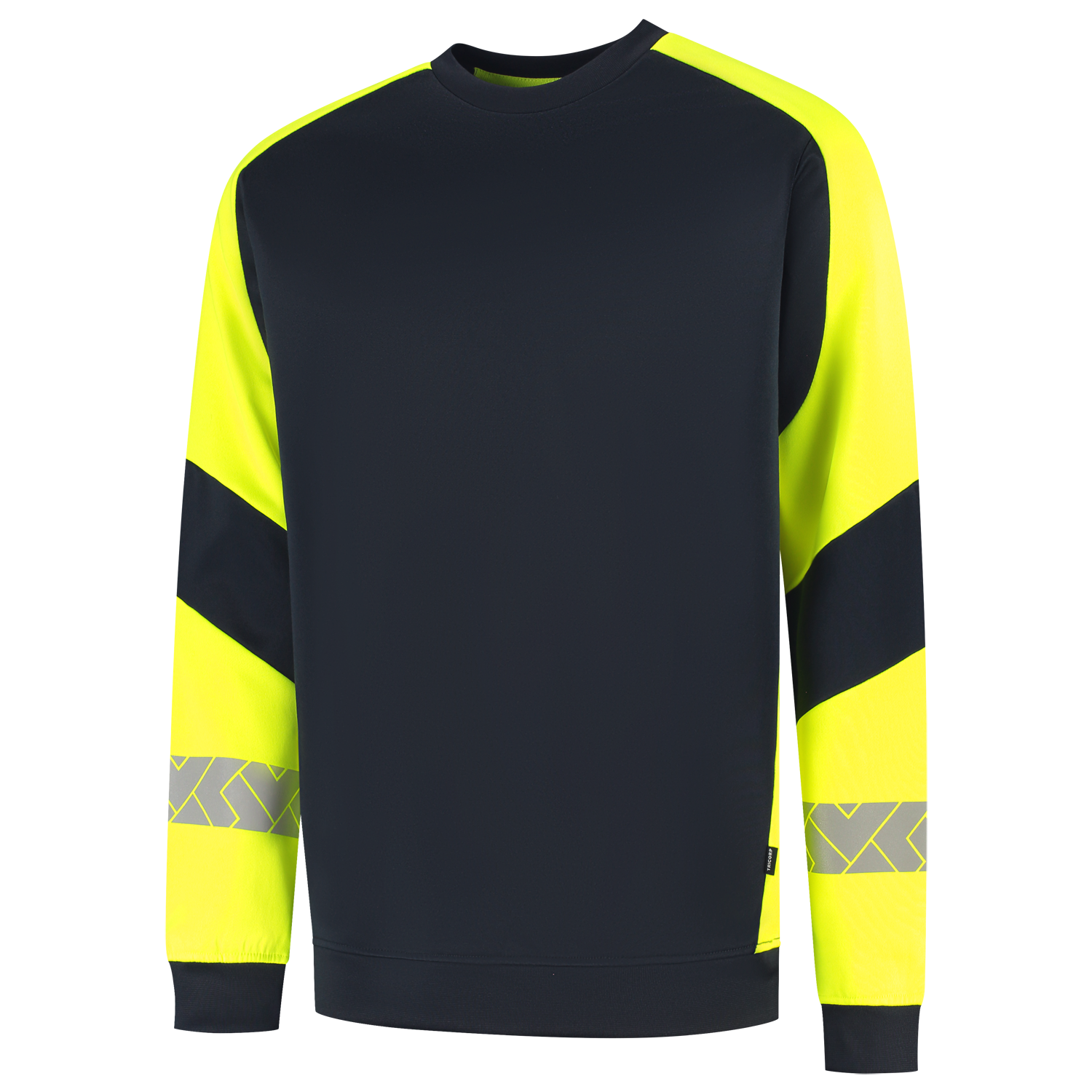 Tricorp Workwear Reflective Redefined Sweaters 306101 HiVis inktblauw-fluo geel(inkfluoryellow)