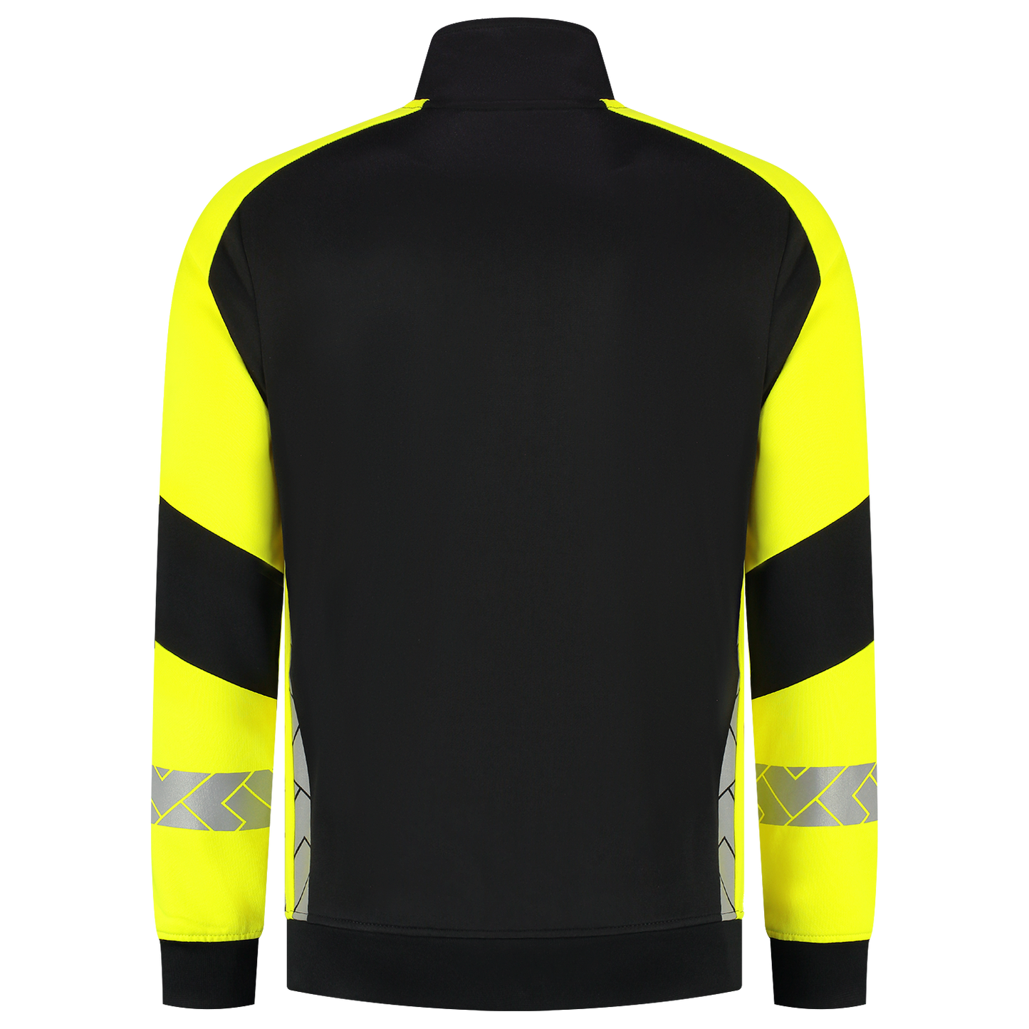 Tricorp Workwear Reflective Redefined Sweatvesten 306104 HiVis zwart-fluo geel(blackfluoryellow)