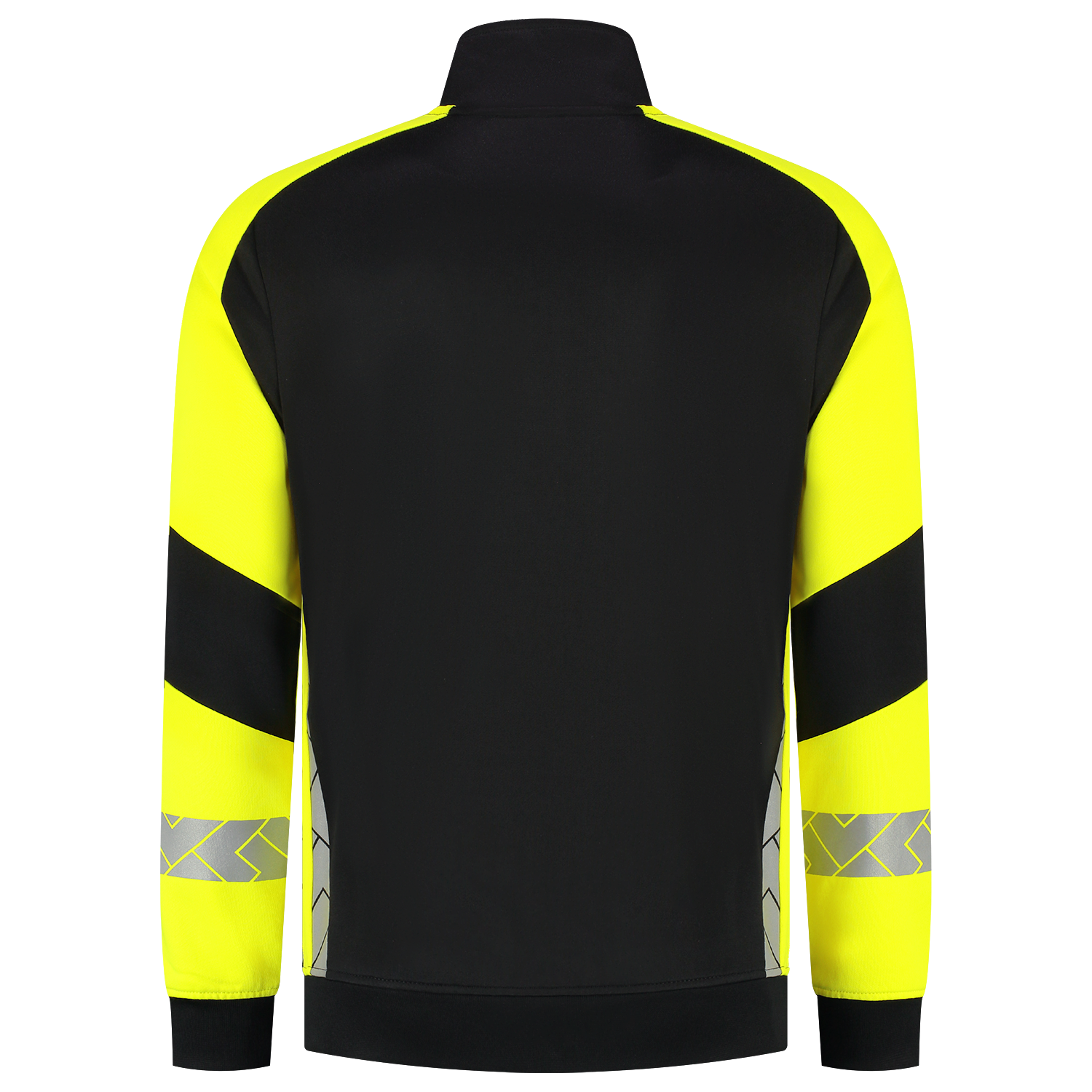 Tricorp Workwear Reflective Redefined Sweatvesten 306104 HiVis zwart-fluo geel(blackfluoryellow)