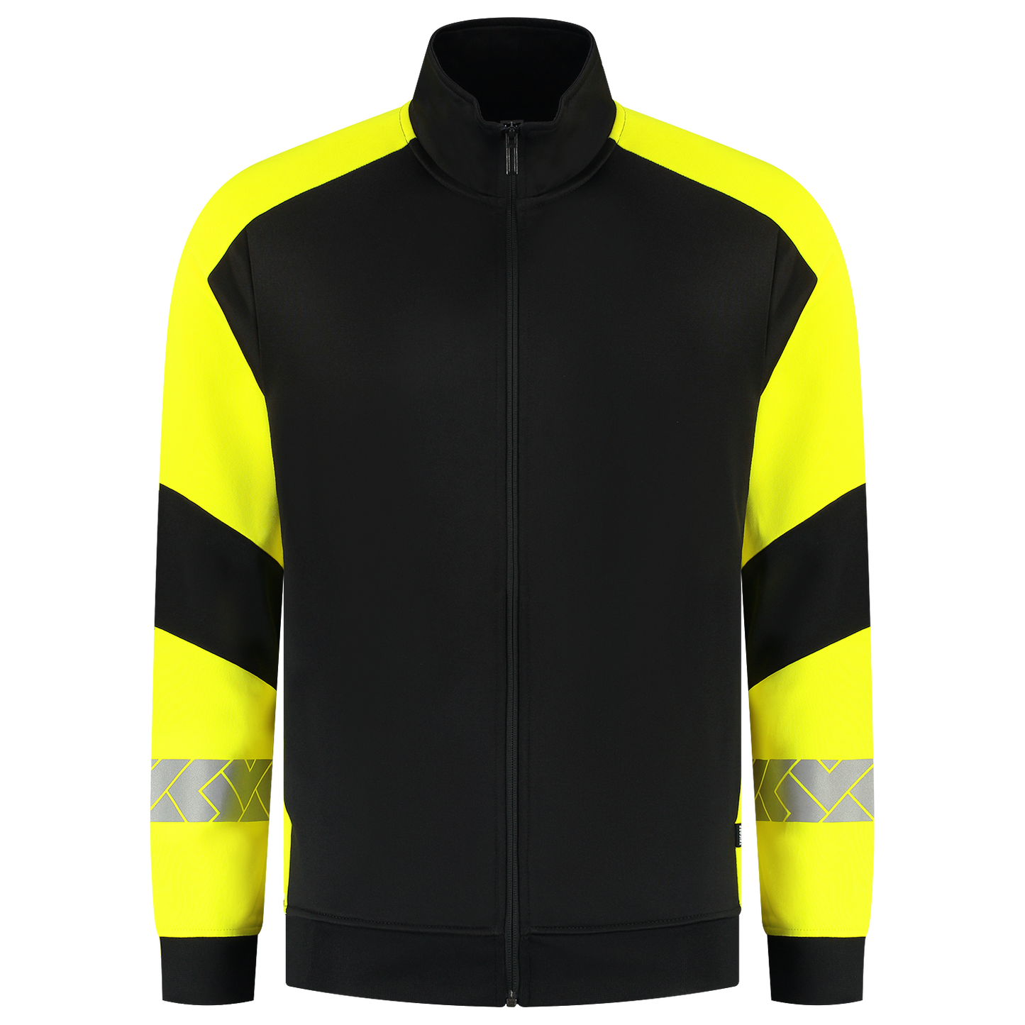 Tricorp Workwear Reflective Redefined Sweatvesten 306104 HiVis zwart-fluo geel(blackfluoryellow)