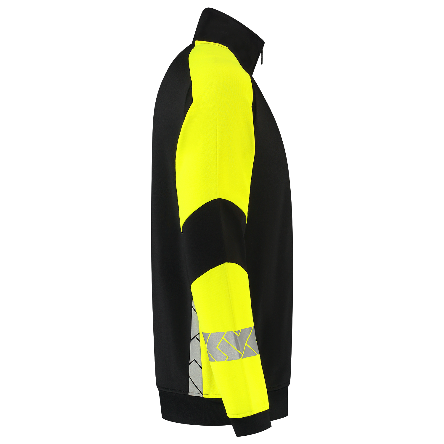 Tricorp Workwear Reflective Redefined Sweatvesten 306104 HiVis zwart-fluo geel(blackfluoryellow)