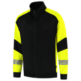 Tricorp Workwear Reflective Redefined Sweatvesten 306104 HiVis zwart-fluo geel(blackfluoryellow)