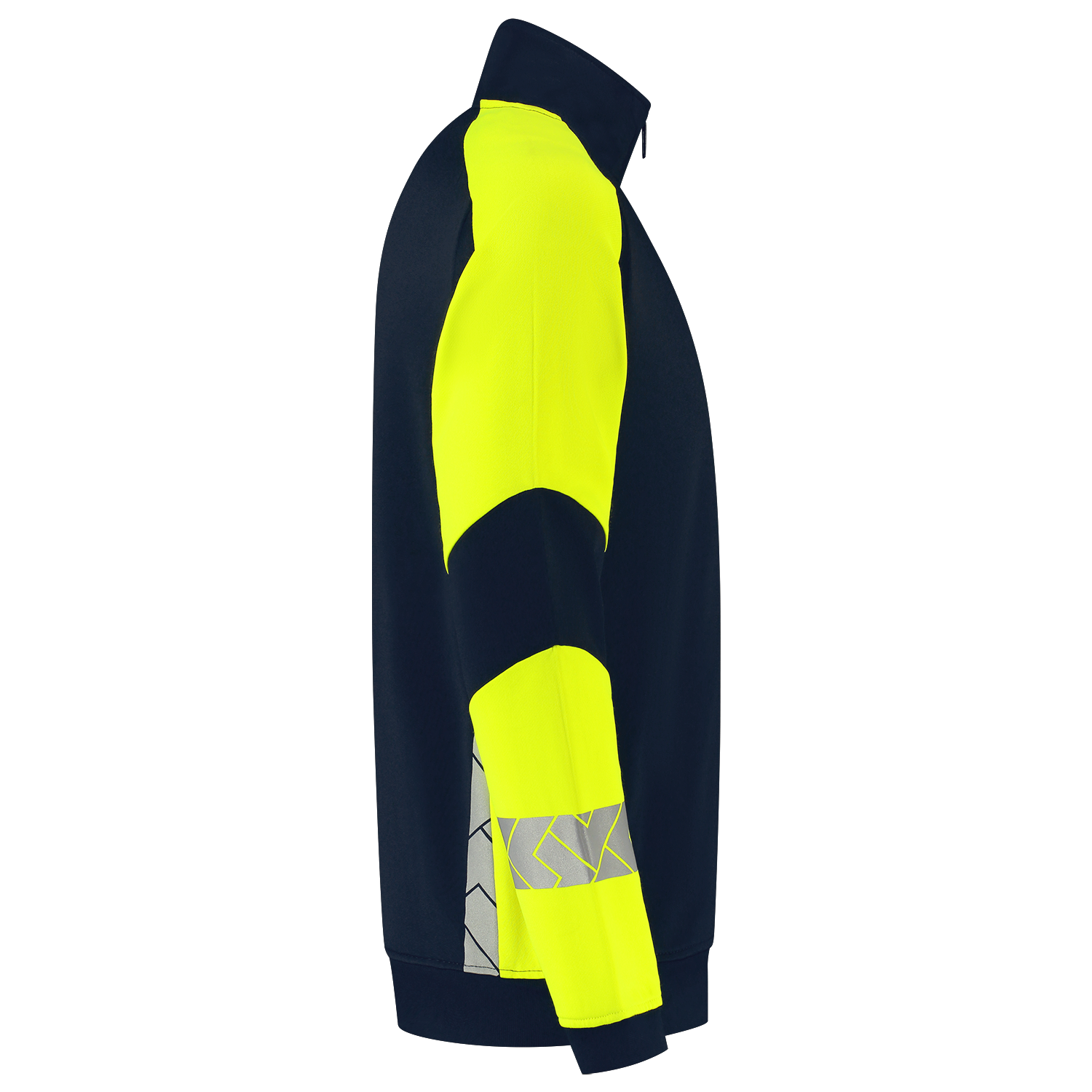 Tricorp Workwear Reflective Redefined Sweatvesten 306104 HiVis inktblauw-fluo geel(inkfluoryellow)