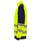 Tricorp Workwear High Vis Redefined Zip Sweaters HiVis 306106 fluo geel-inktblauw(fluoryellowink)