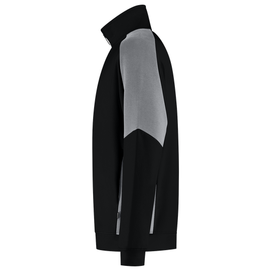 Tricorp Workwear Bicolor Redefined Sweatvesten 306108 zwart-grijs(blackgrey)