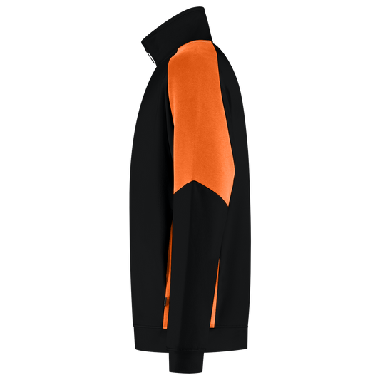 Tricorp Workwear Bicolor Redefined Sweatvesten 306108 zwart-oranje(blackorange)
