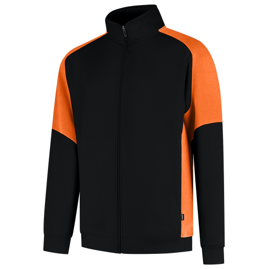 Tricorp Workwear Bicolor Redefined Sweatvesten 306108 zwart-oranje(blackorange)