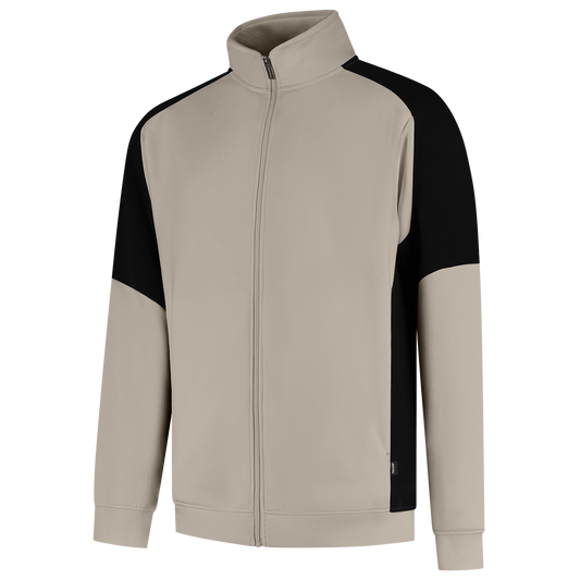 Tricorp Workwear Bicolor Redefined Sweatvesten 306108 zand-zwart(sandblack)