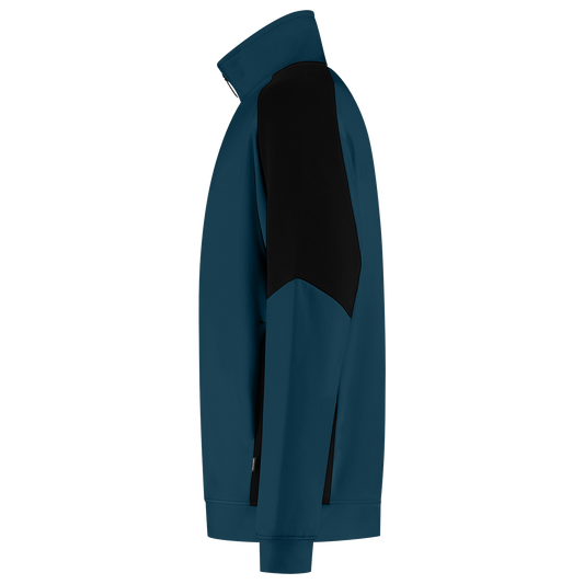 Tricorp Workwear Bicolor Redefined Sweatvesten 306108 teal-zwart(tealblack)