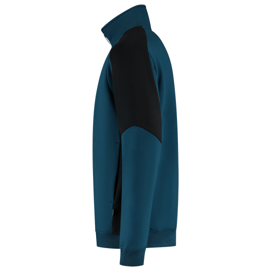 Tricorp Workwear Bicolor Redefined Sweaters 306111 teal-zwart(tealblack)