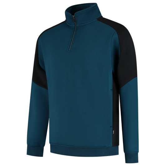 Tricorp Workwear Bicolor Redefined Sweaters 306111 teal-zwart(tealblack)