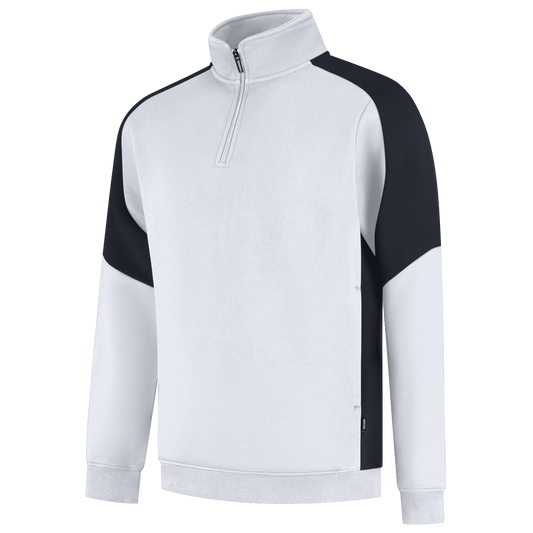 Tricorp Workwear Bicolor Redefined Sweaters 306111 zwart-antracietgrijs(whiteanthracite)