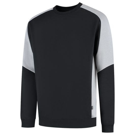 Tricorp Workwear Bicolor Redefined Sweaters 306112 zwart-grijs(blackgrey)