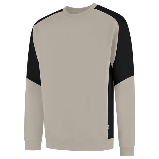 Tricorp Workwear Bicolor Redefined Sweaters 306112 zand-zwart(sandblack)