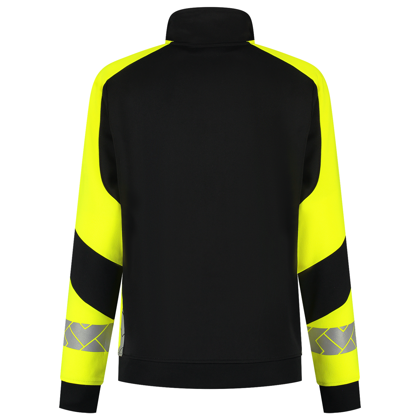 Tricorp Workwear Reflective Redefined Sweaters 306115 Dames zwart-fluo geel(blackfluoryellow)