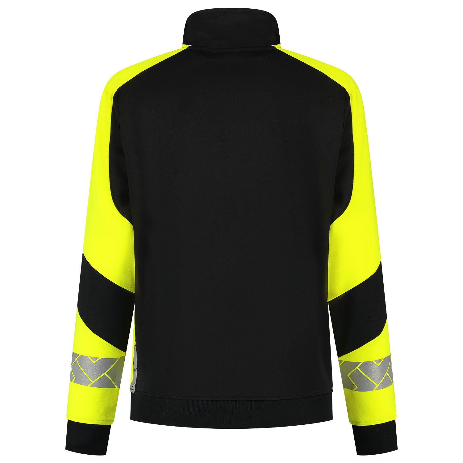 Tricorp Workwear Reflective Redefined Sweaters 306115 Dames zwart-fluo geel(blackfluoryellow)