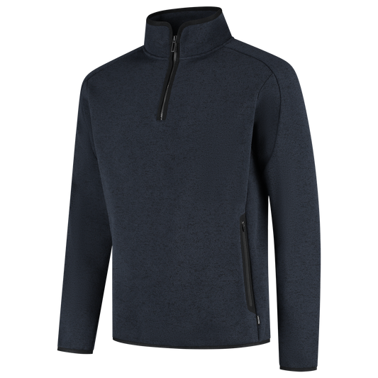 Tricorp Workwear Unicolor Redefined Fleecejack 306117 Knitted 1/4 Zip inktblauw(ink)