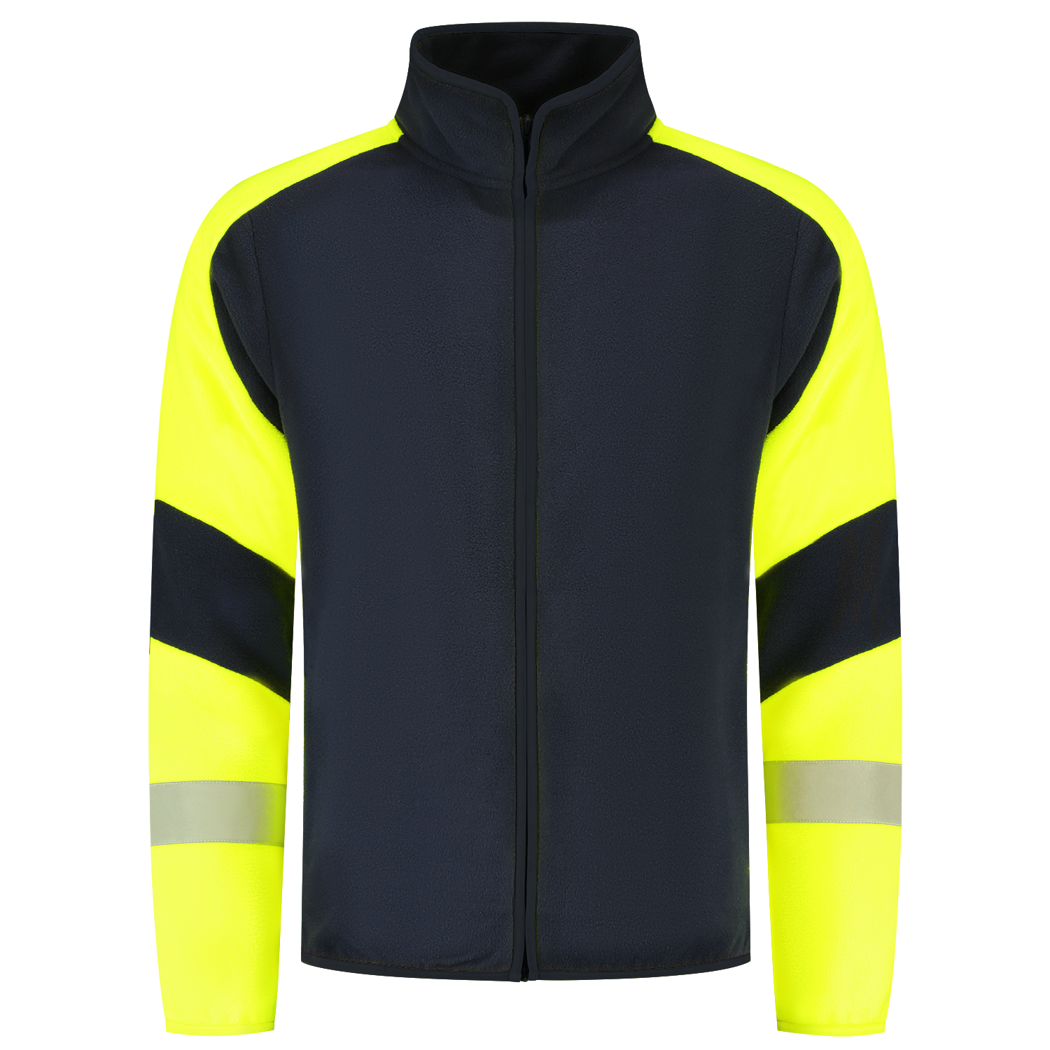 Tricorp Workwear Reflective Redefined Fleecejack 306119 HiVis inktblauw-fluo geel(inkfluoryellow)