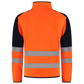 Tricorp Workwear High Vis Redefined Fleecejack 306120 HiVis fluo oranje-inktblauw(fluororangeink)
