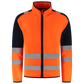 Tricorp Workwear High Vis Redefined Fleecejack 306120 HiVis fluo oranje-inktblauw(fluororangeink)