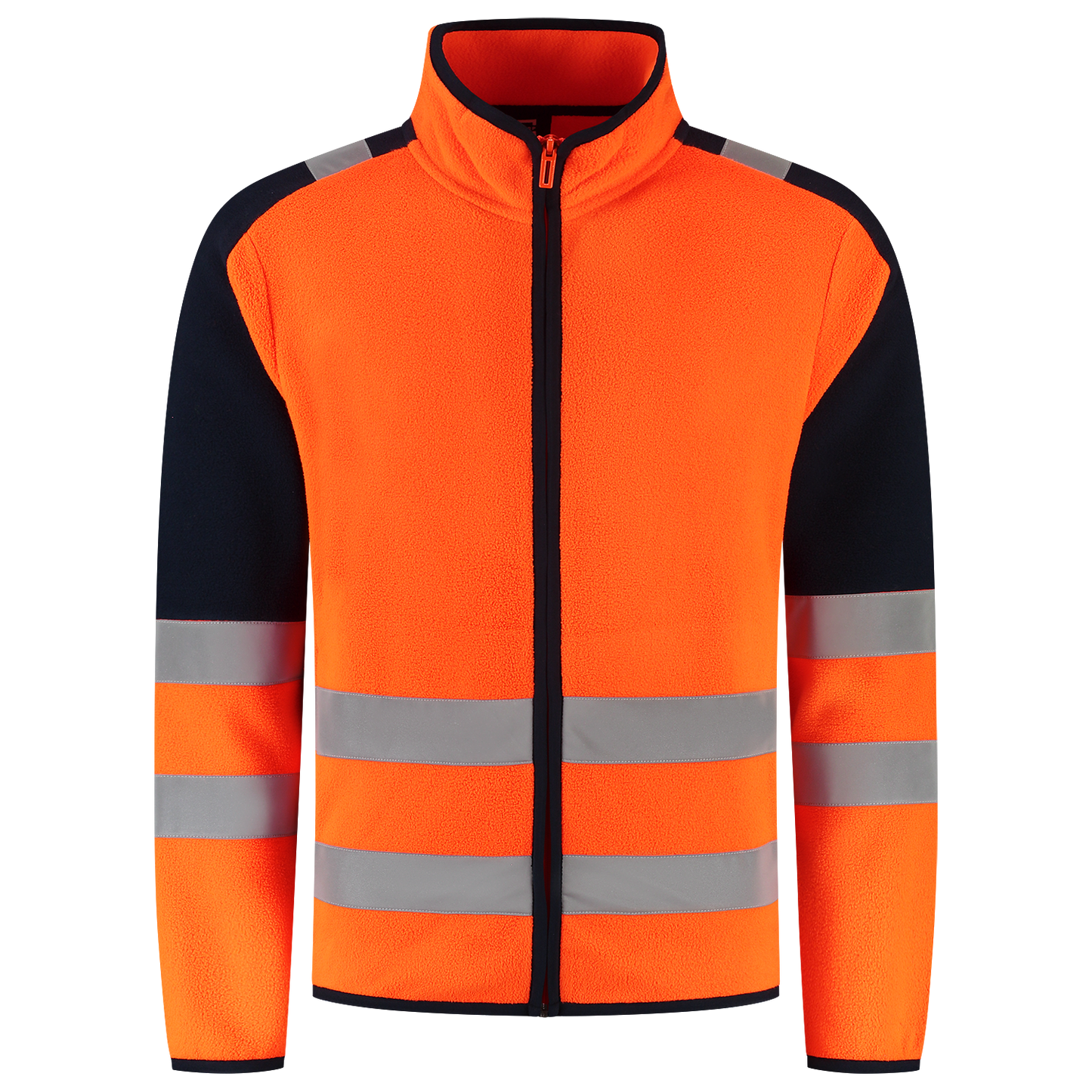 Tricorp Workwear High Vis Redefined Fleecejack 306120 HiVis fluo oranje-inktblauw(fluororangeink)