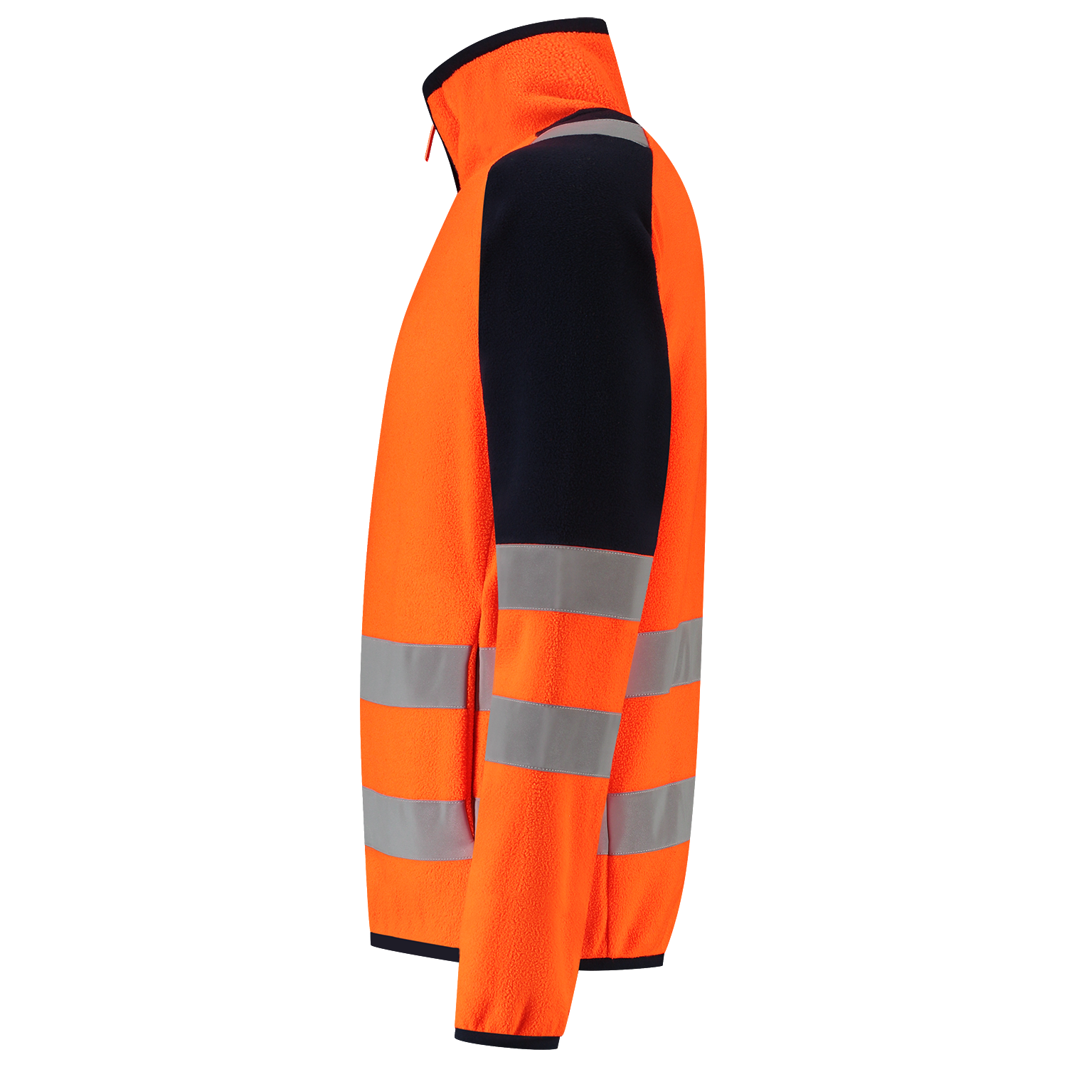 Tricorp Workwear High Vis Redefined Fleecejack 306120 HiVis fluo oranje-inktblauw(fluororangeink)