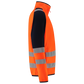 Tricorp Workwear High Vis Redefined Fleecejack 306120 HiVis fluo oranje-inktblauw(fluororangeink)
