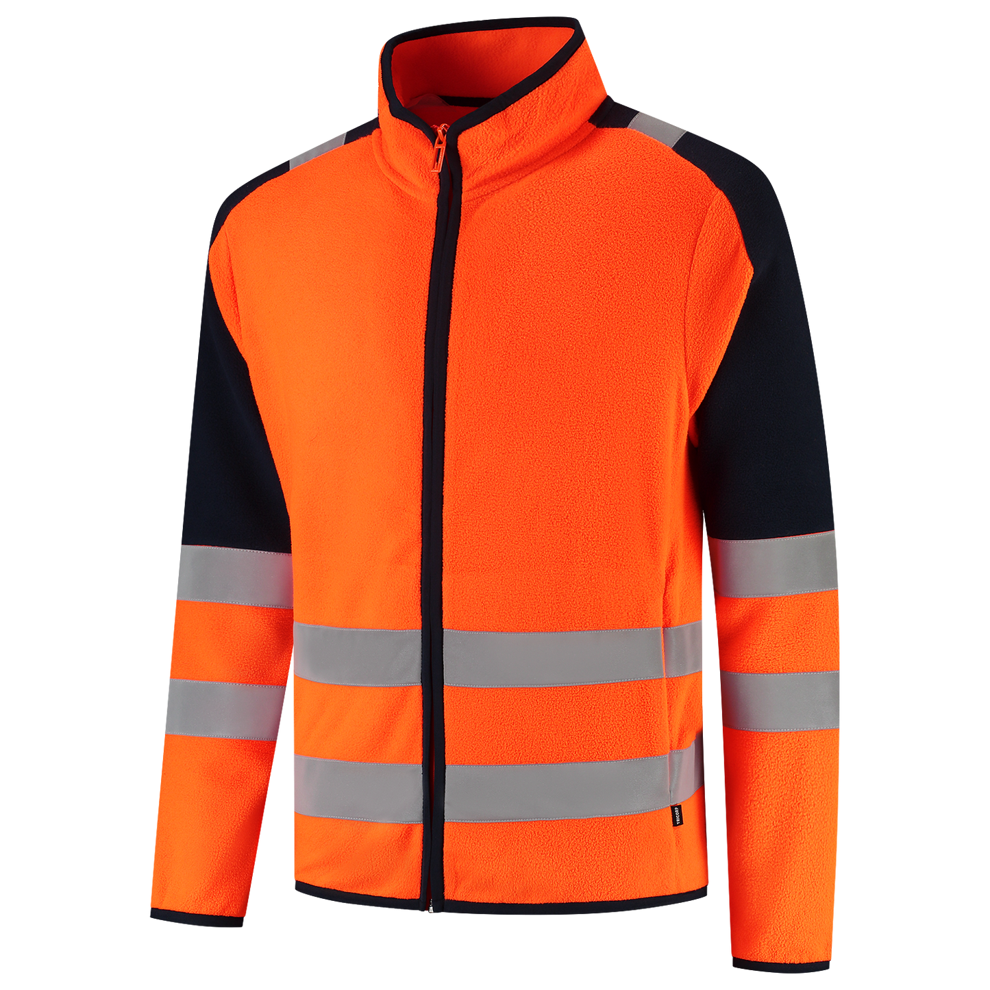 Tricorp Workwear High Vis Redefined Fleecejack 306120 HiVis fluo oranje-inktblauw(fluororangeink)