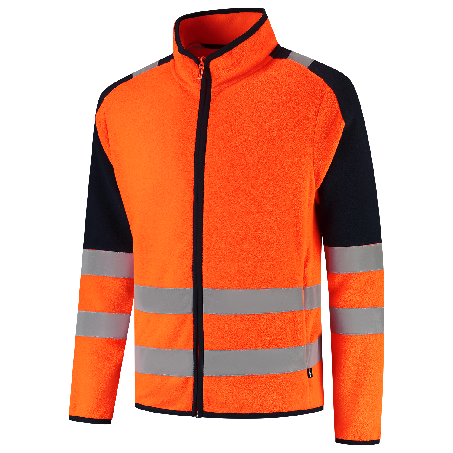 Tricorp Workwear High Vis Redefined Fleecejack 306120 HiVis fluo oranje-inktblauw(fluororangeink)