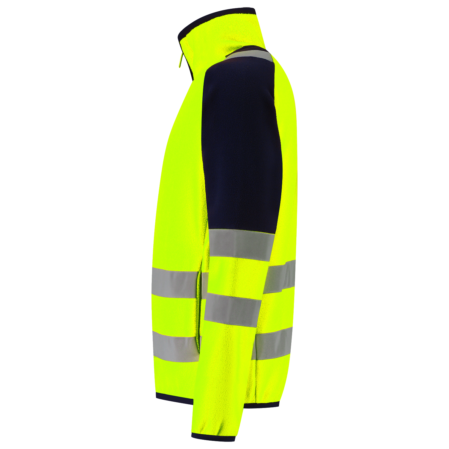 Tricorp Workwear High Vis Redefined Fleecejack 306120 HiVis fluo geel-inktblauw(fluoryellowink)