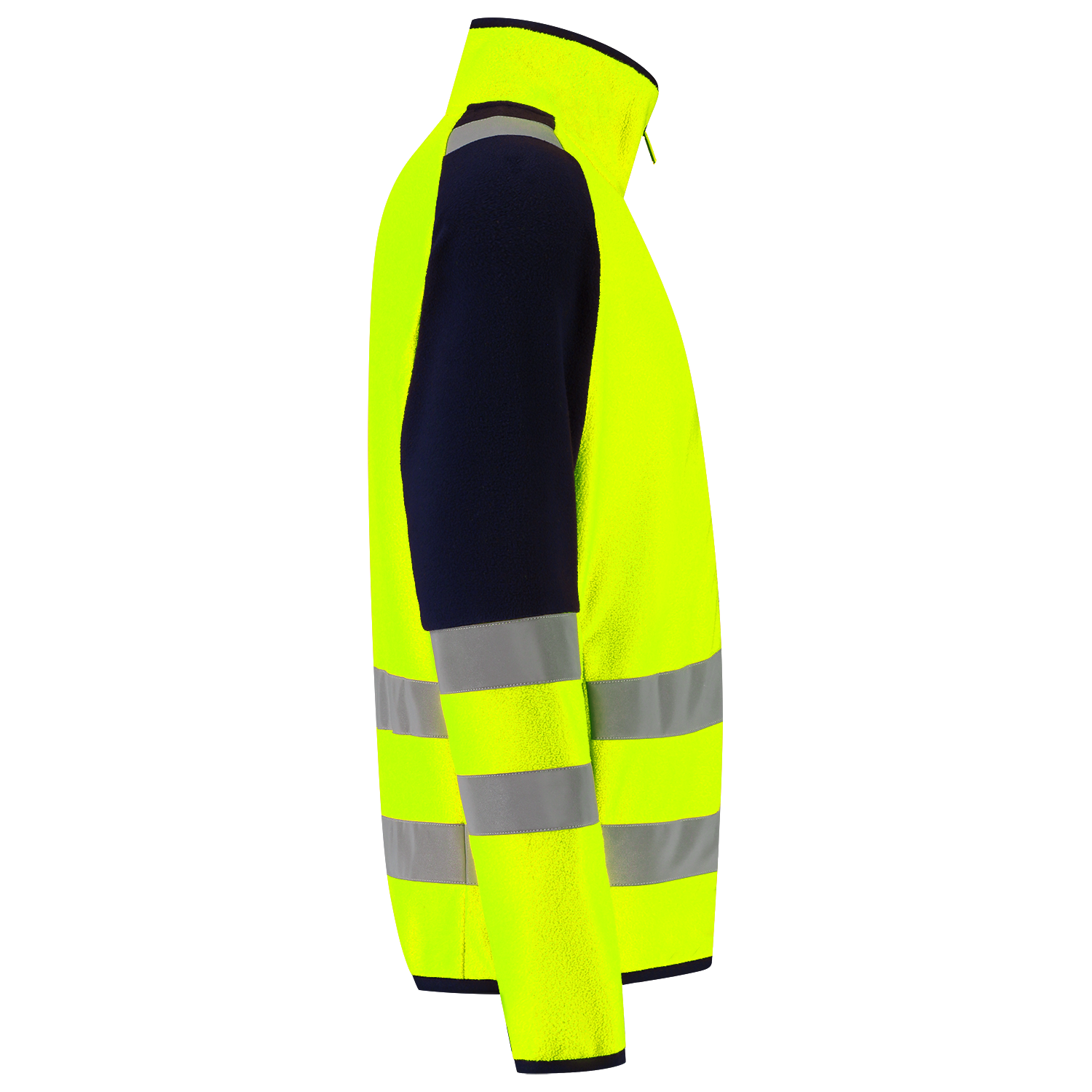 Tricorp Workwear High Vis Redefined Fleecejack 306120 HiVis fluo geel-inktblauw(fluoryellowink)