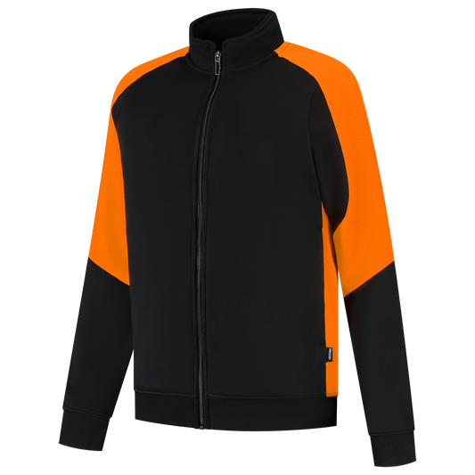Tricorp Workwear Bicolor Redefined Sweatvest 306122 Dames zwart-oranje(blackorange)