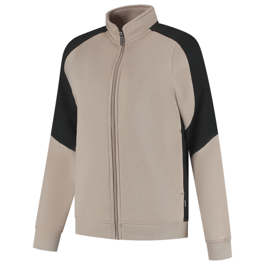 Tricorp Workwear Bicolor Redefined Sweatvest 306122 Dames zand-zwart(sandblack)
