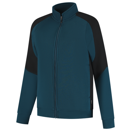 Tricorp Workwear Bicolor Redefined Sweatvest 306122 Dames teal-zwart(tealblack)