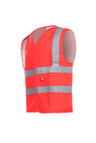 Sioen Vesten Hellisan Multinorm fluo-rood