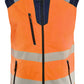 Blaklader High Vis Bodywarmer 30851905 HiVis fluo oranje-marineblauw(5389)