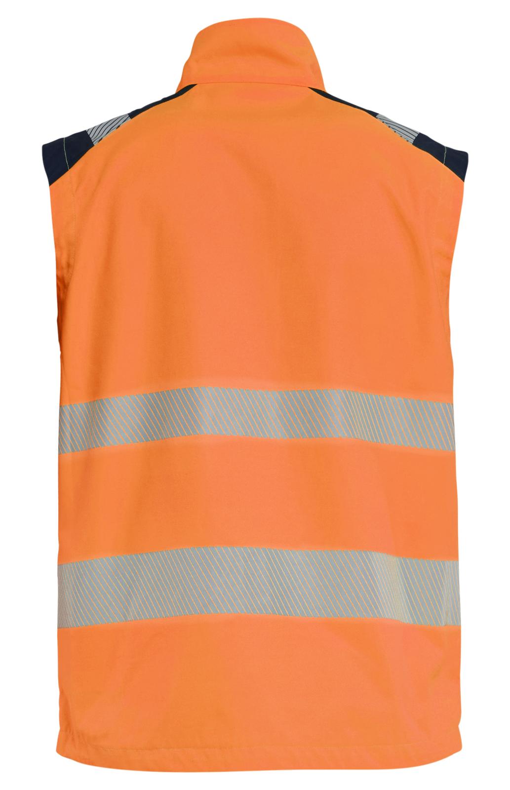 Blaklader High Vis Bodywarmer 30851905 HiVis fluo oranje-marineblauw(5389)