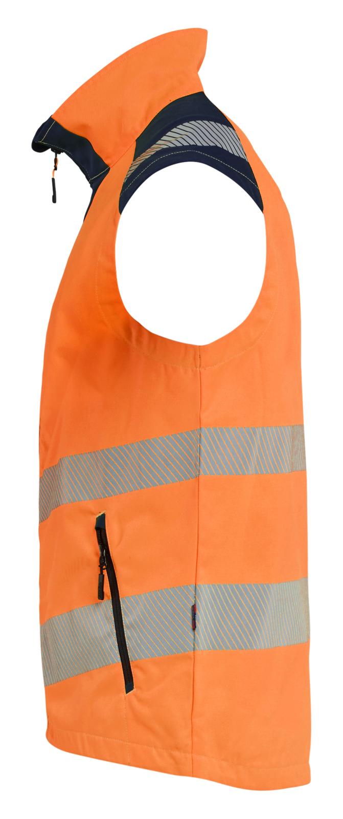 Blaklader High Vis Bodywarmer 30851905 HiVis fluo oranje-marineblauw(5389)