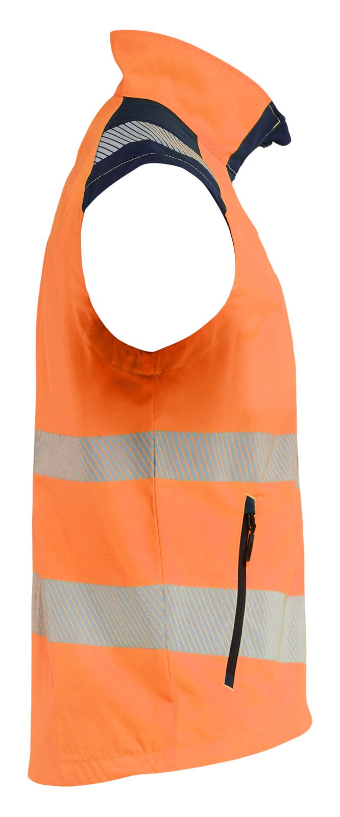 Blaklader High Vis Bodywarmer 30851905 HiVis fluo oranje-marineblauw(5389)