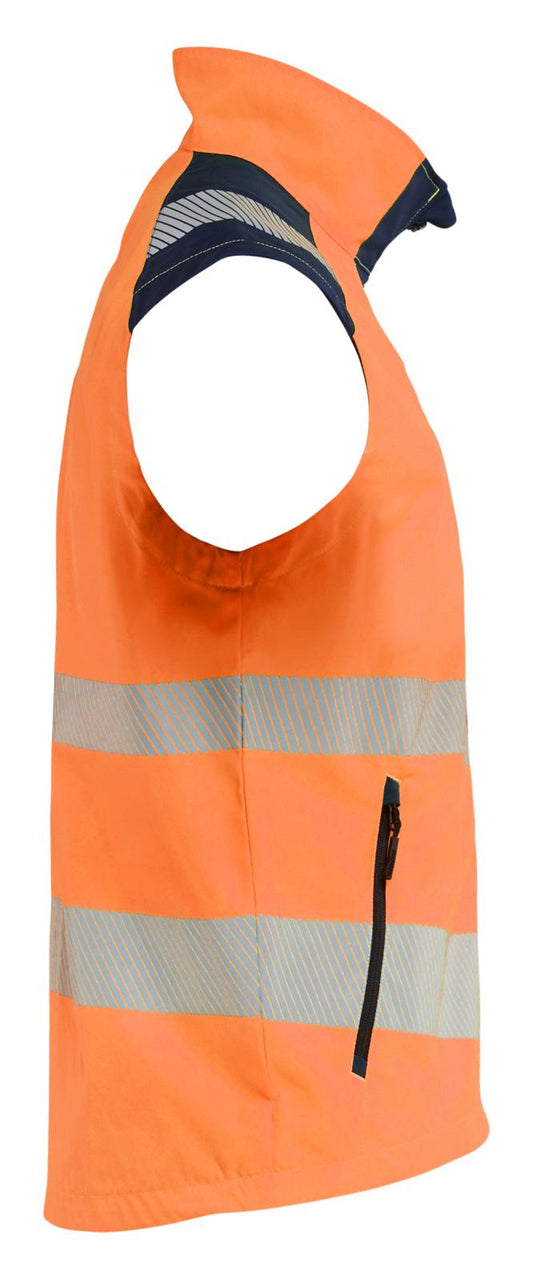 Blaklader High Vis Bodywarmer 30851905 HiVis fluo oranje-marineblauw(5389)