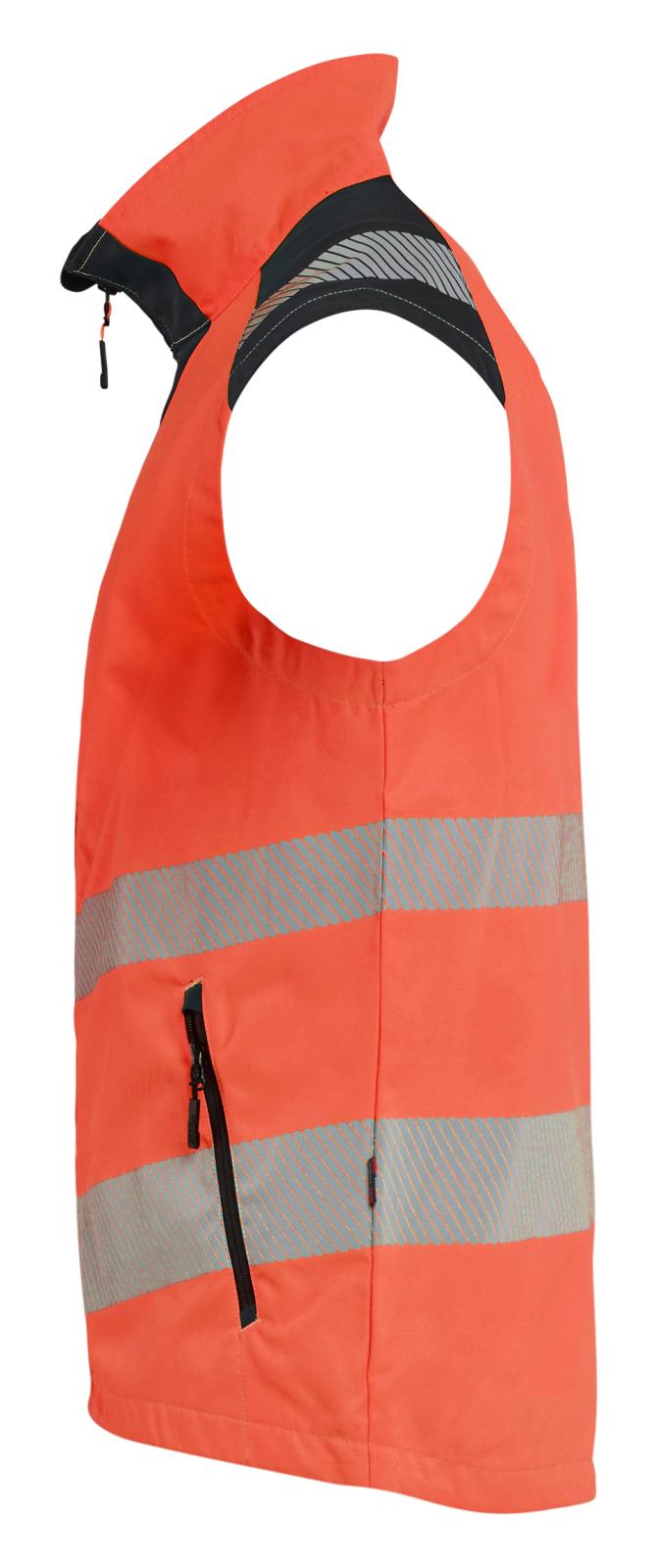 Blaklader High Vis Bodywarmer 30851905 HiVis fluo rood-zwart(5599)