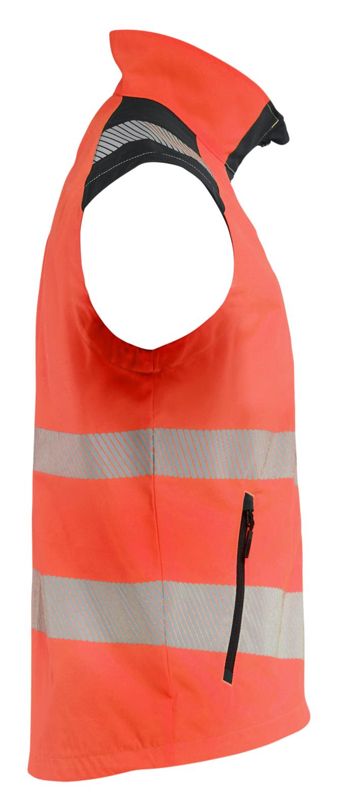 Blaklader High Vis Bodywarmer 30851905 HiVis fluo rood-zwart(5599)